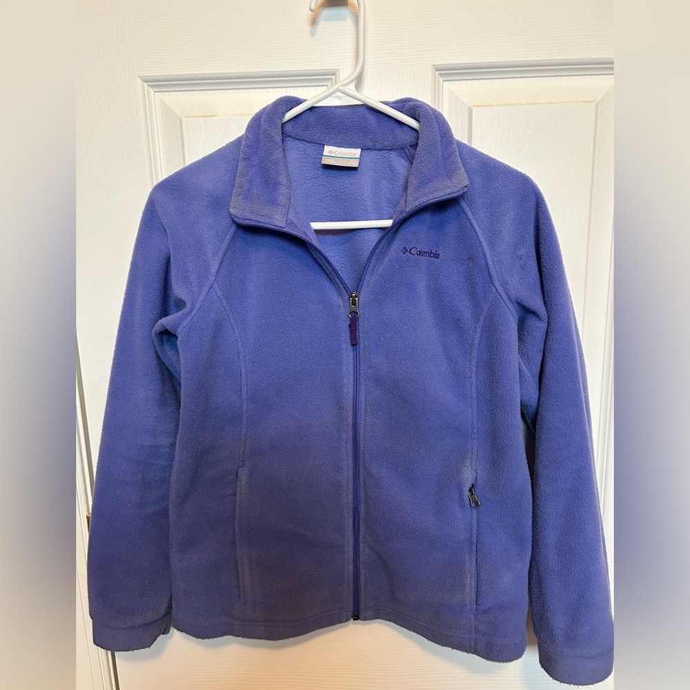 Columbia Kids Blue/Purple Fleece Jacket